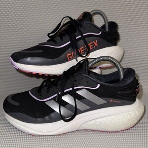 Adidas Supernova Gore-Tex GTX Black White Running Outdoor Shoes Women’s Size 8